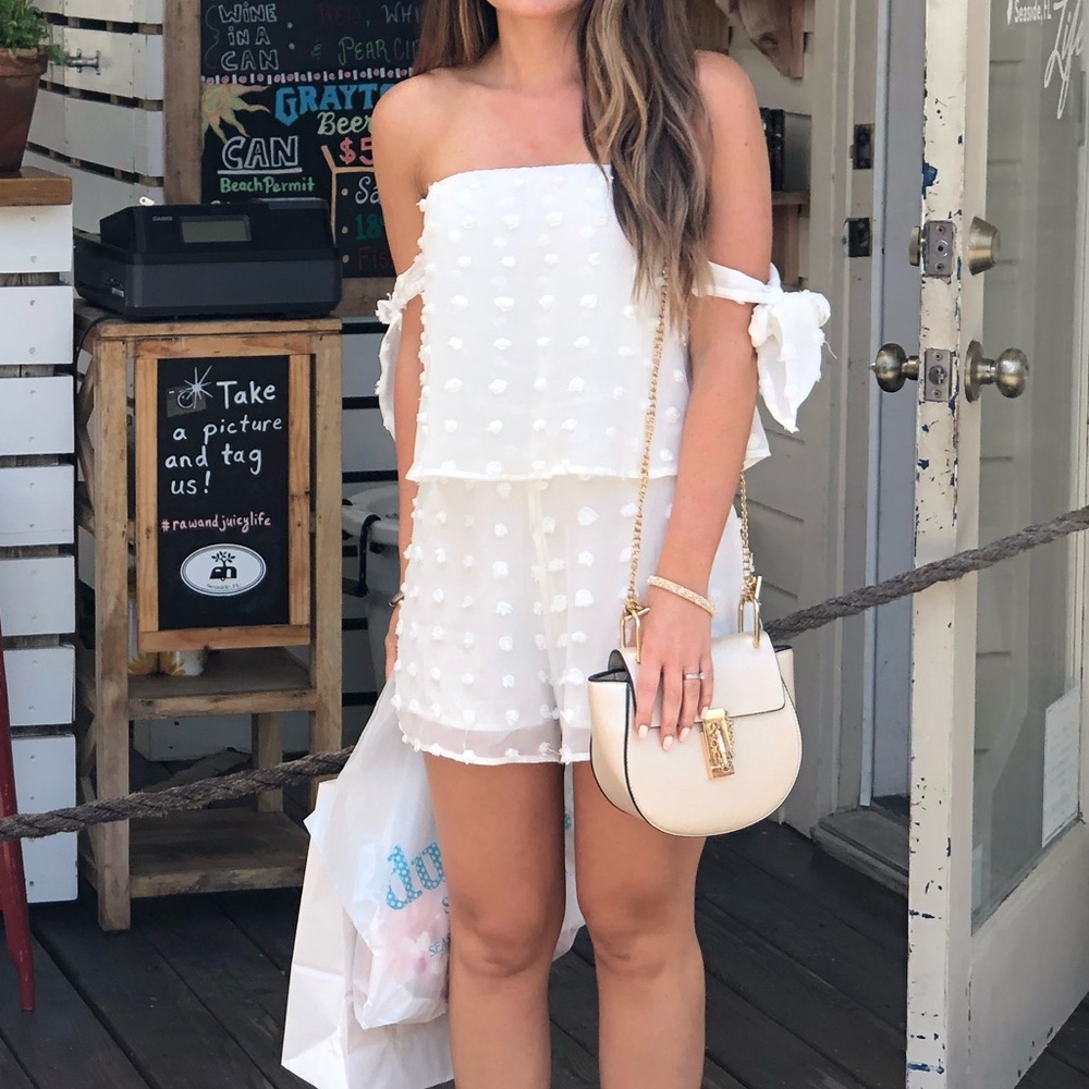 Swiss Dot Romper - image 5